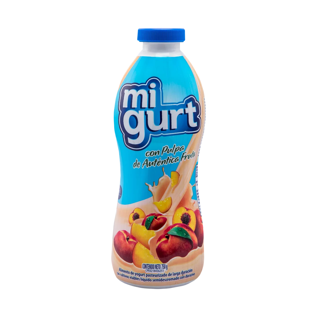 YOGURT FRUTA DURAZNO 750 G x 12 Uds.