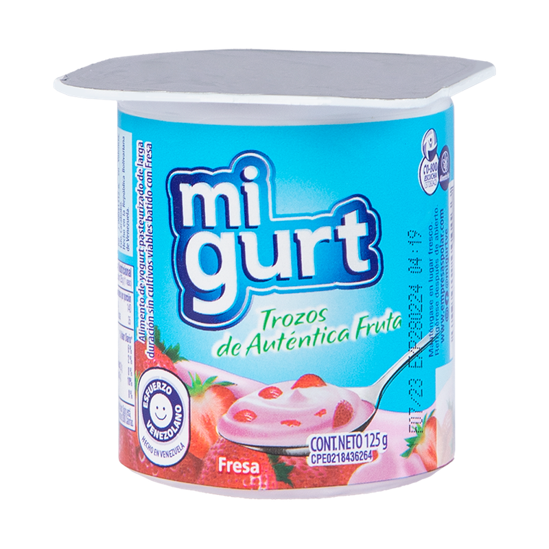 YOGURT FRESA 125 G x 24 Uds.