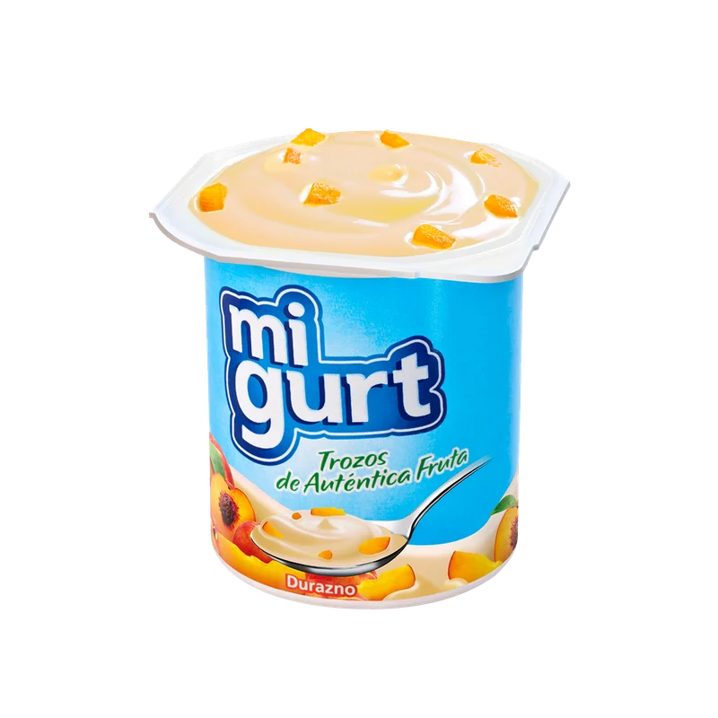 YOGURT FRUTA DURAZNO 125 G x 24 Uds.