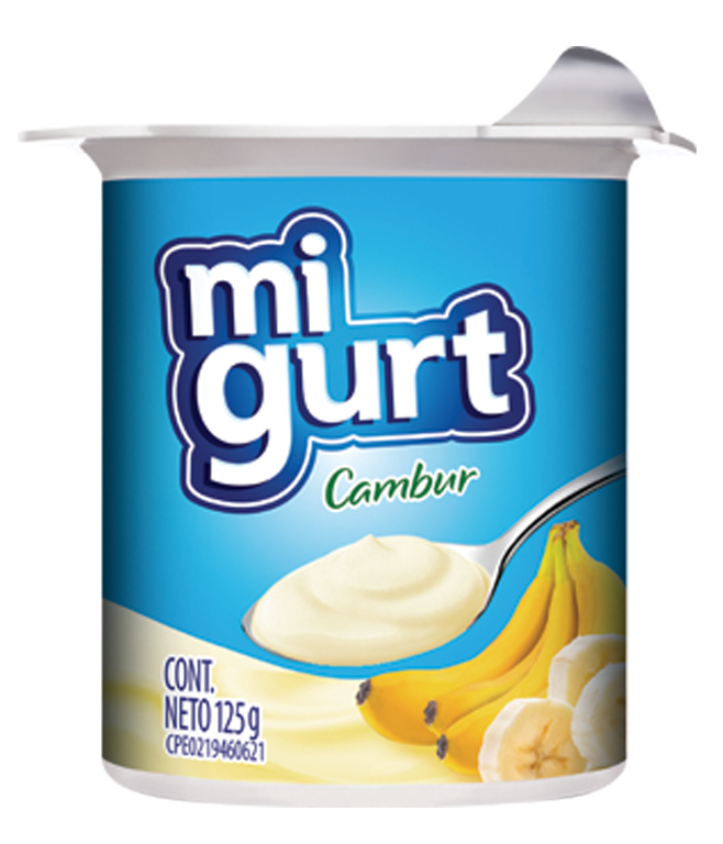 YOGURT FRUTA CAMBUR 125 G x 24 Uds.
