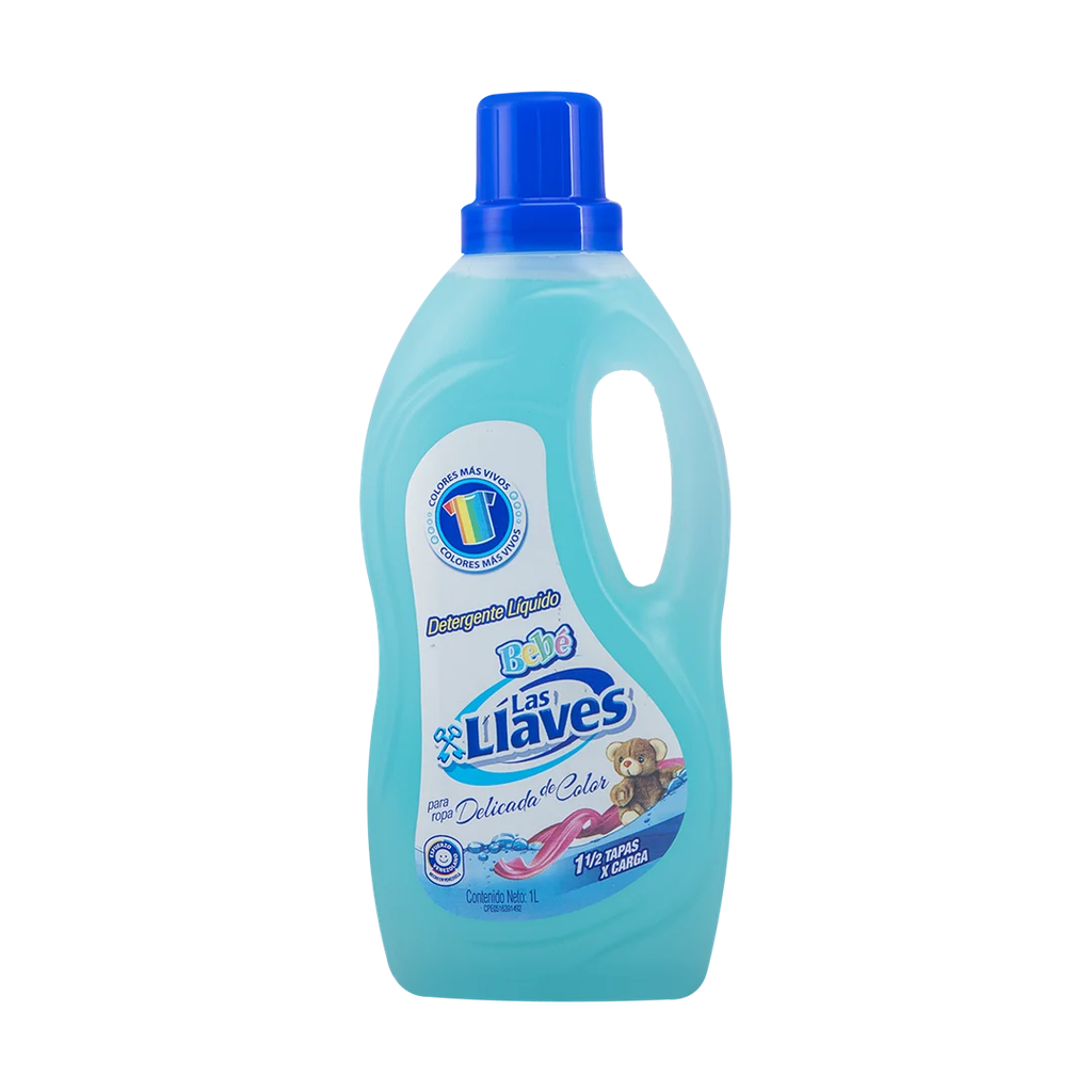 LAS LLAVES DET LIQ ROPA DELI 1 L x 12 Uds.