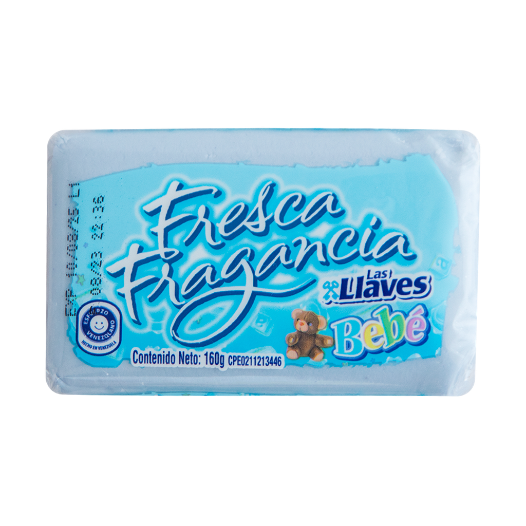 LAS LLAVES JABON FF BEBE 160 G x 48 Uds.
