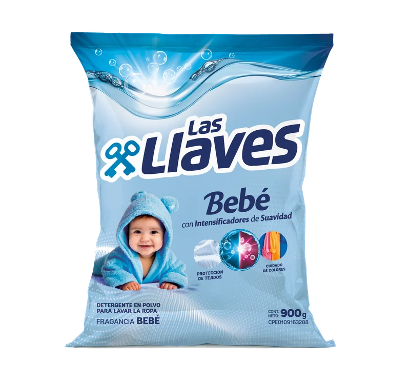 LAS LLAVES DETERGENTE BEBE 900 GX100Uds.
