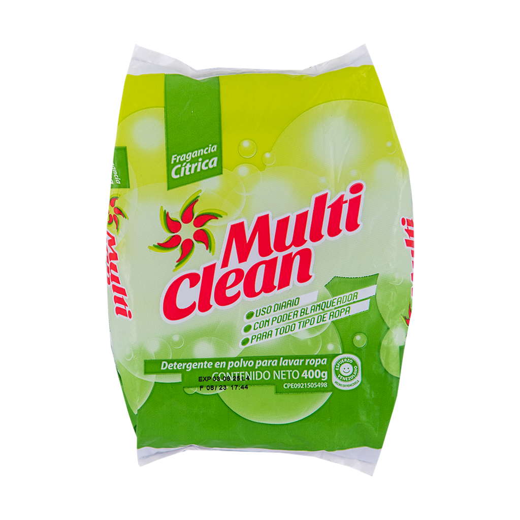 MULTI CLEAN DETER FRAG CITRICA 400 G x 30 Uds.