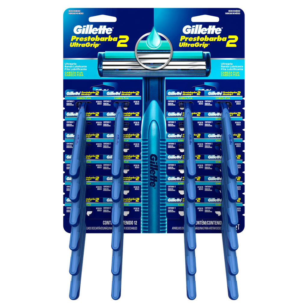 GILLETTE RISTRA PB2X24 MASC 168 G
