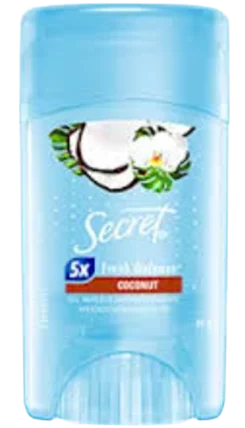 SECRET CLEARGEL COCONUT 45 G x 12 Uds.