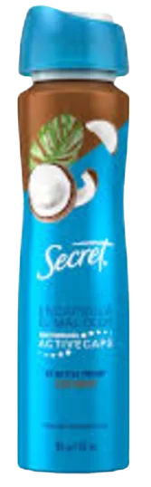 SECRET CLEARGEL COCONUT 93 G x 12 Uds.