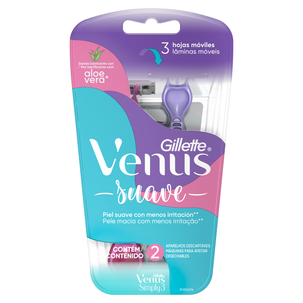 VENUS BLISTER SIMPLYX2UN FEM 26 G x 12 Uds.