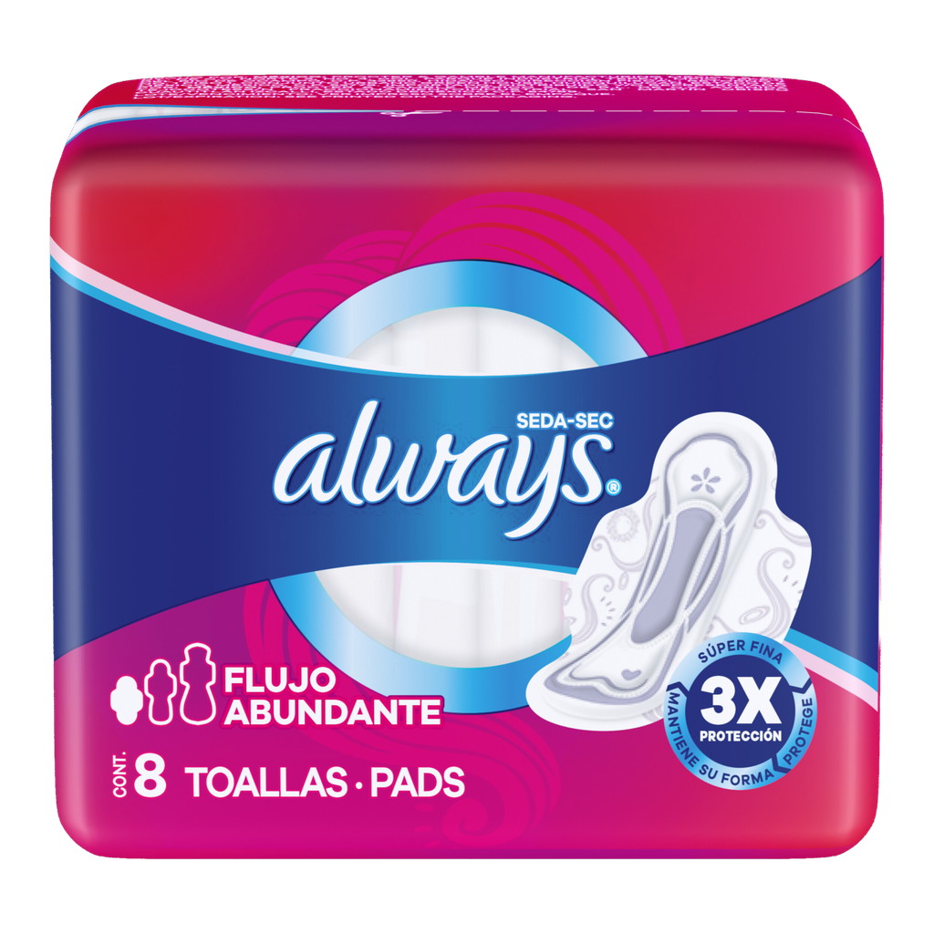 ALWAYS TOALL SEDA SEC F ABUN 60 G x 24 Uds.