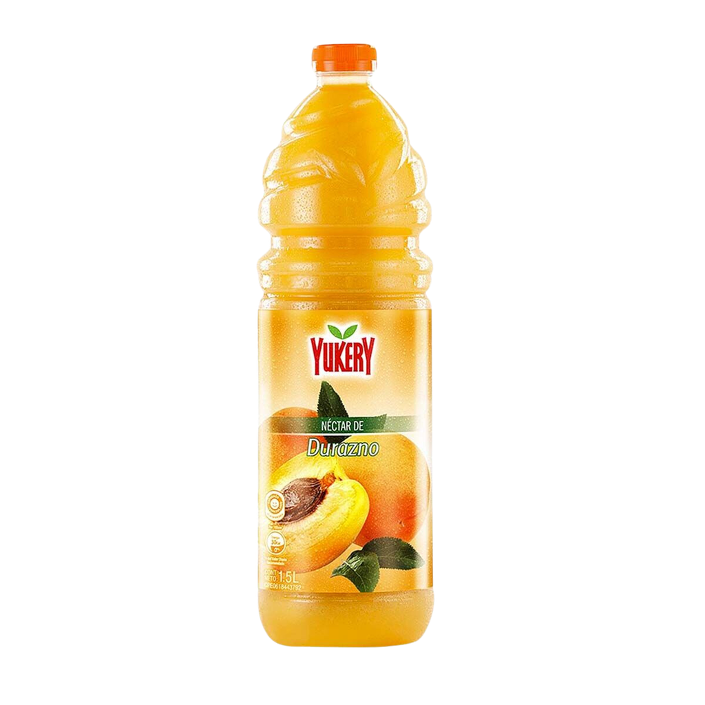YUKERY DURAZNO PET 1.5 L x 6 Uds.