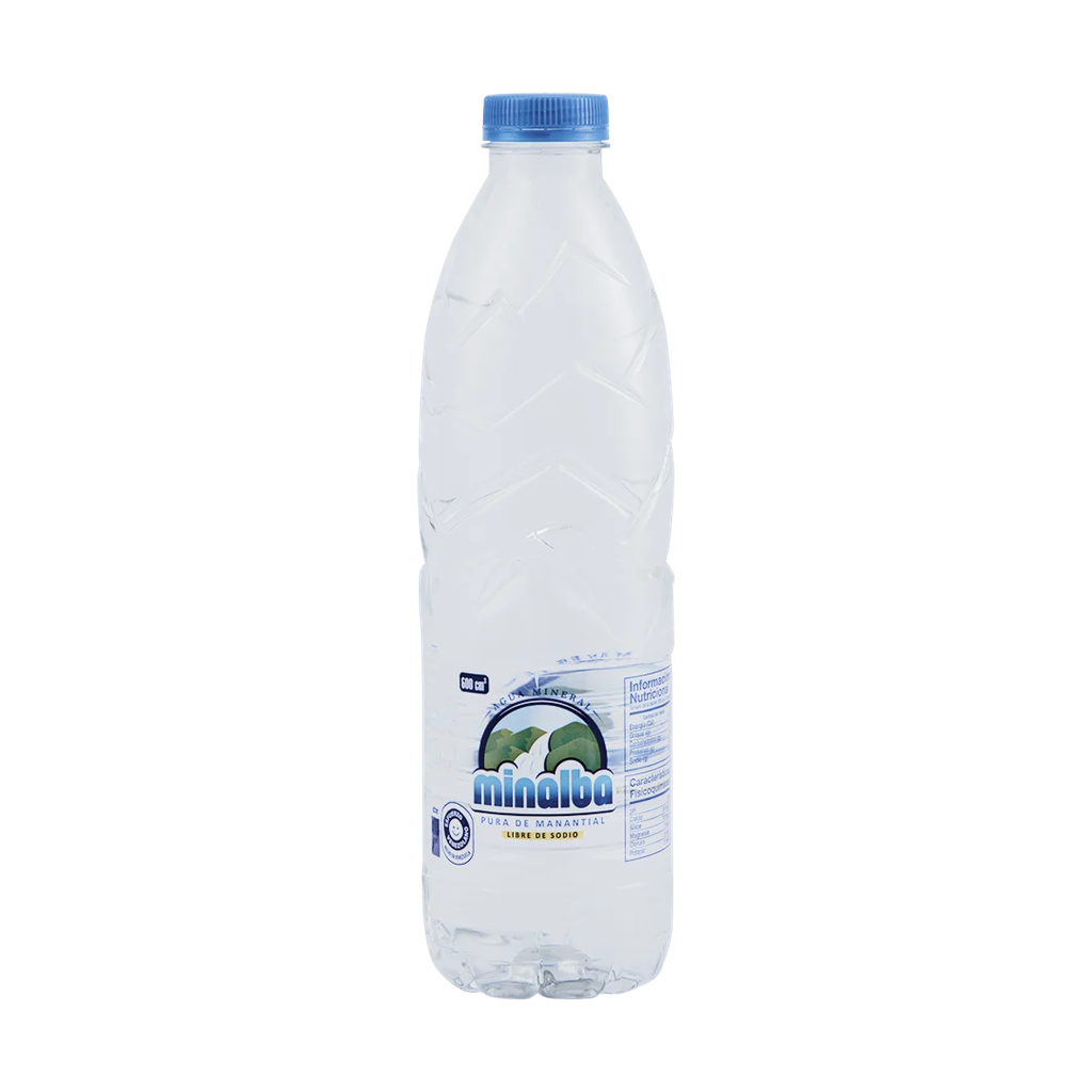 AGUA MINALBA 600 ML PET 600 ml x 24 Uds.