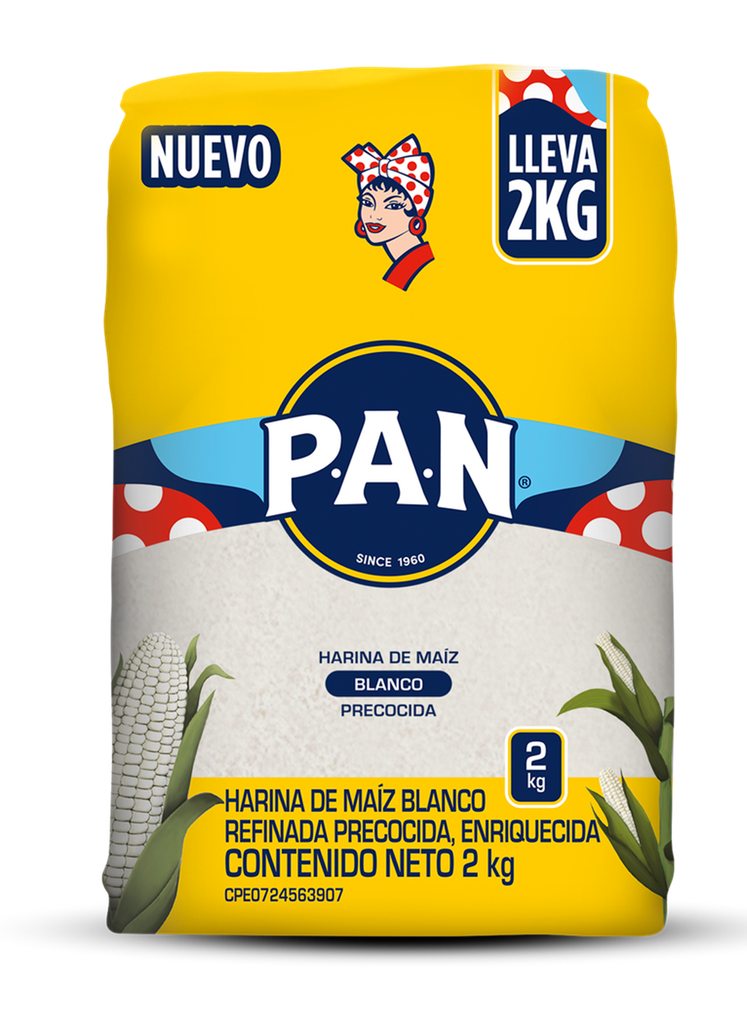HARINA DE MAIZ 2KG (JUMBO PAN) x 9 Uds.