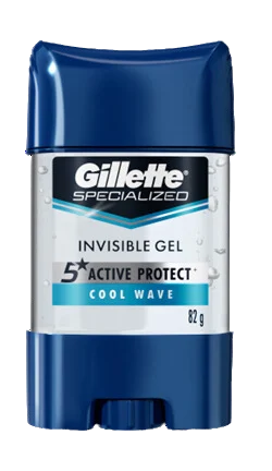 [80692231] GILLETTE CLEARGEL COOLWAVEC 82G x 12 Uds.