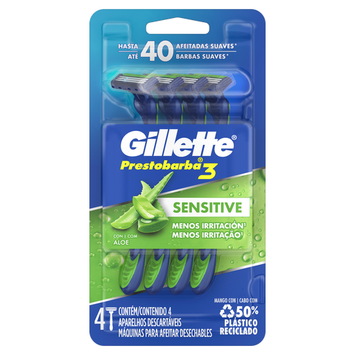 [80315781] GILLETTE BLIST PB3X4 SENSECARE 48 G x 36 Uds.
