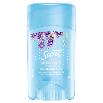 [80678894] SECRET CLEARGEL PHBAL LAVENDER 45G x 12 Uds.