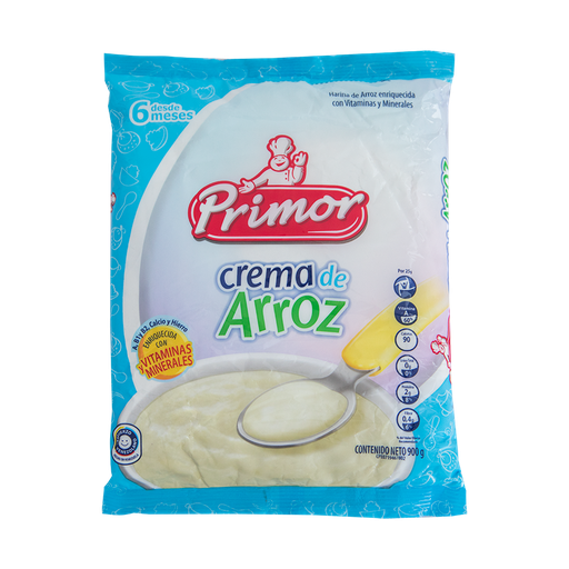 [H370] PRIMOR CREMA ARROZ ENRIQ 450 G (BOLSA) x 24 Uds.