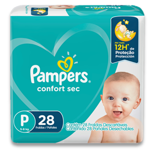 [80692110] PAMPERS PAÑALES CONFORT SEC P 432 G x 4 Uds.