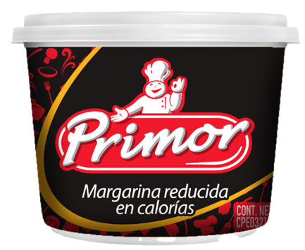 [T586] PRIMOR MARGARINA REDUCIDA CAL 500 G x 12 Uds