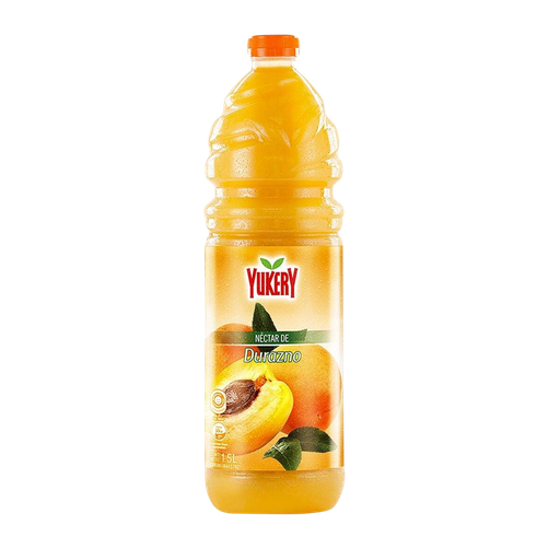 [1016072] YUKERY DURAZNO PET 1.5 L x 6 Uds.