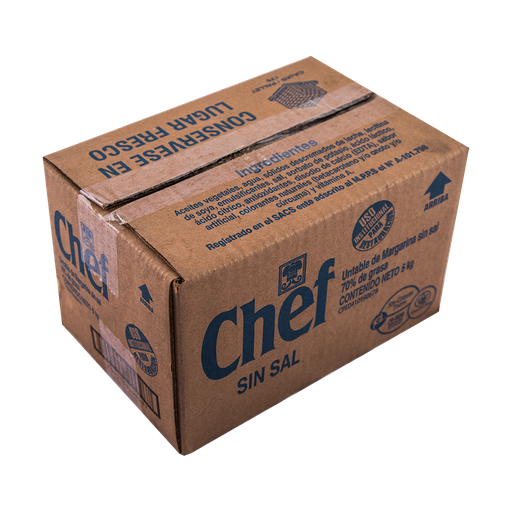 [T080] CHEF MARGARINA S/S 5 KG x 1 Uds. CFH 1 (E)