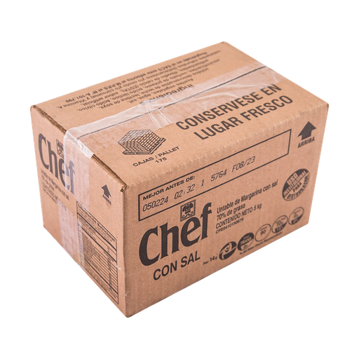[T076] CHEF MARGARINA C/S 5 KG x 1 Uds. CFH 1 (E)