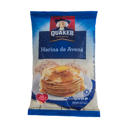 [Q145] QUAKER AVENA DE HARINA BOLSA 400 G x 16 Uds.